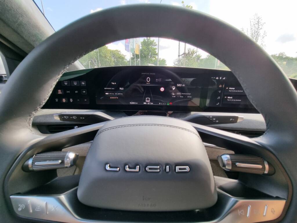 Lucid Air - steering wheel- EVshop